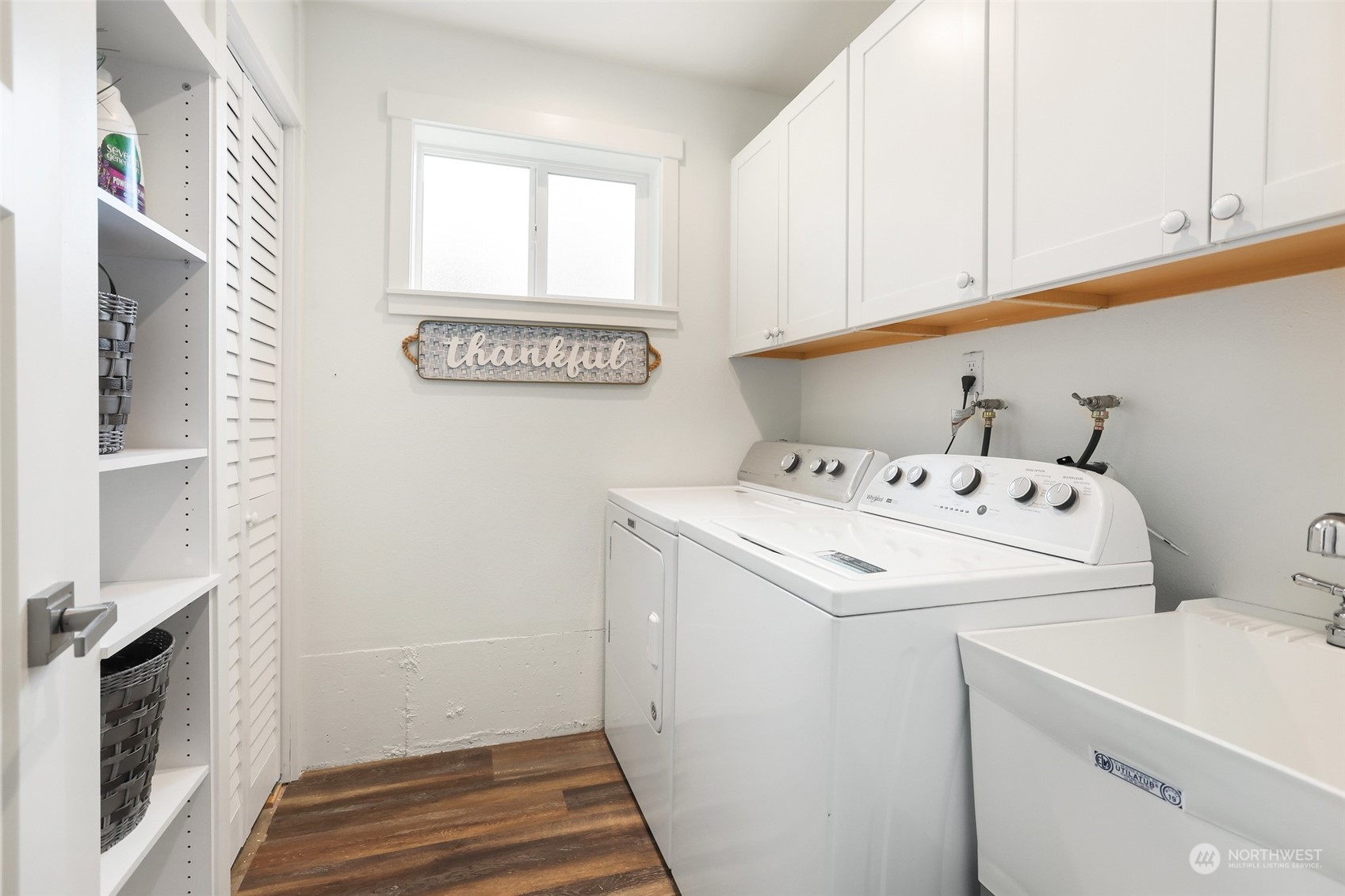 4114 Northeast 22nd Place Renton, WA 98059 - Photo 21 of 28 a utility room with dryer and washer