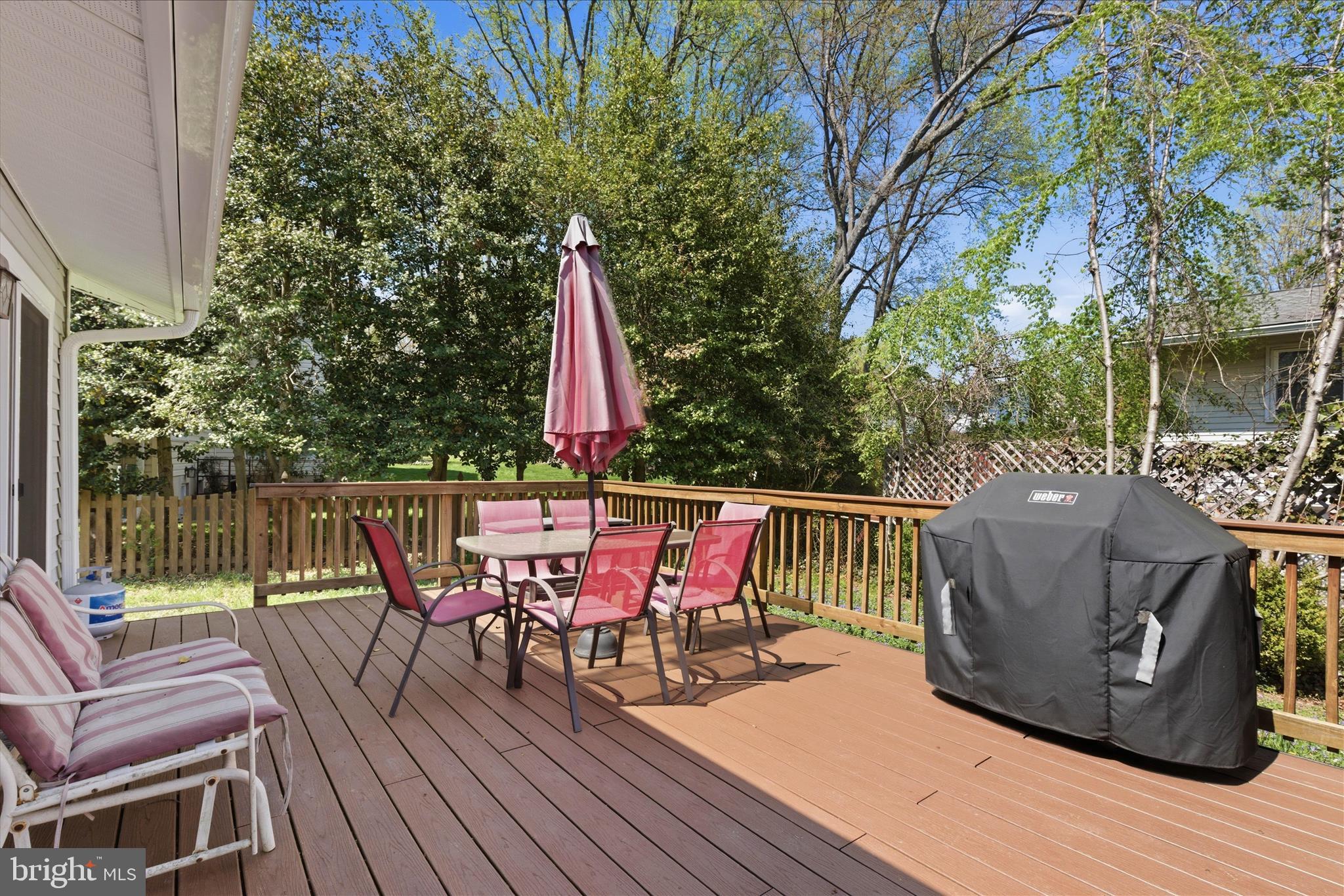 2510 Swift Run Street Vienna, VA 22180 - Photo 38 of 42 a view of a deck with furniture and wooden floor