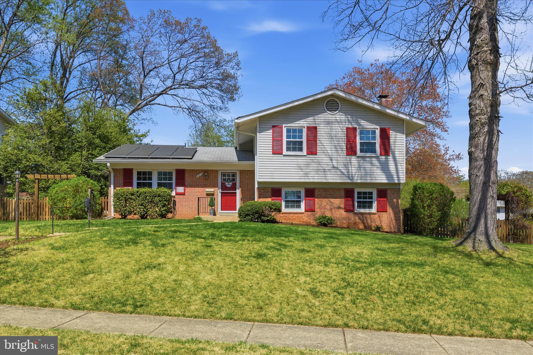 2510 Swift Run Street Vienna, VA 22180 - Photo 4 of 42 a front view of house with yard and green space