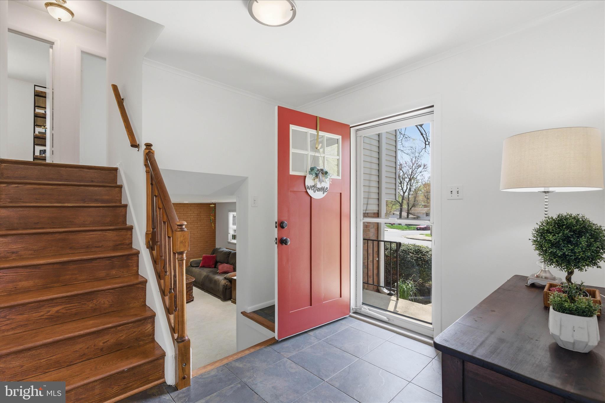 2510 Swift Run Street Vienna, VA 22180 - Photo 8 of 42 a view of entryway with furniture and wooden floor