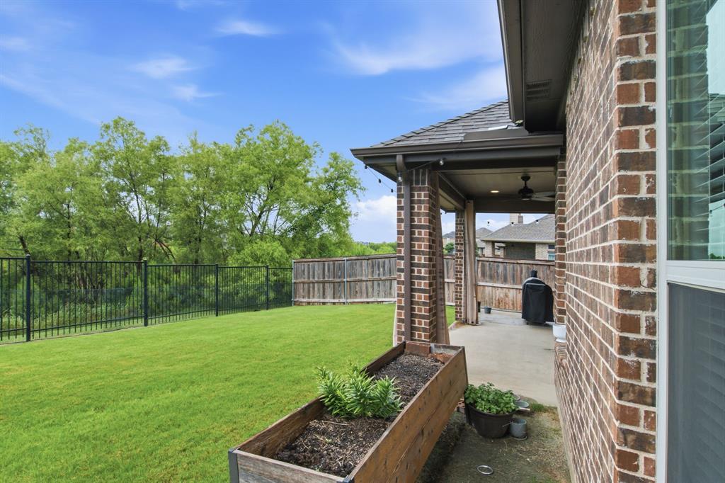 9653 Calaveras Road Fort Worth, TX 76177 - Photo 32 of 34 Yard of 9653 Calaveras Rd, Fort Worth, TX in Tehama Bluffs