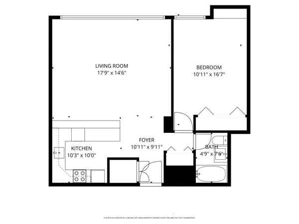 $2,600 | 1360 North Sandburg Terrace, Unit 510C, Chicago, IL 60610