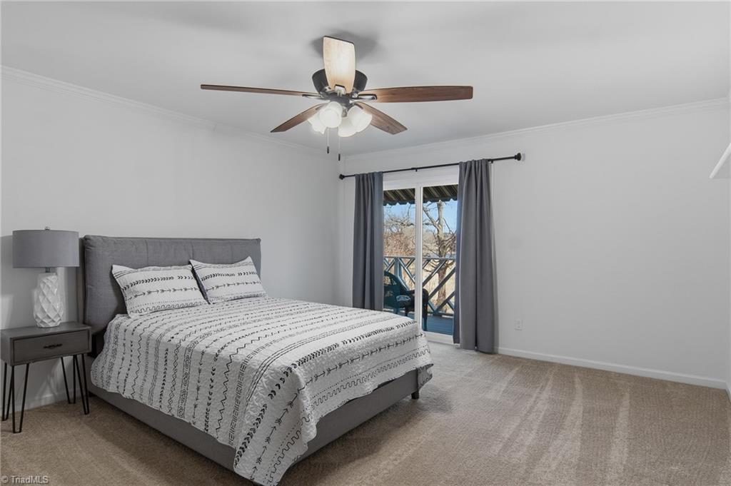 154 Pembrooke Ridge Court Advance, NC 27006 - Photo 21 of 36 Second bedroom leading to balcony