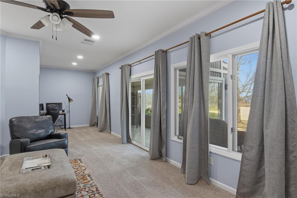 154 Pembrooke Ridge Court Advance, NC 27006 - Photo 7 of 36 Rear area perfect for home office or formal dining area