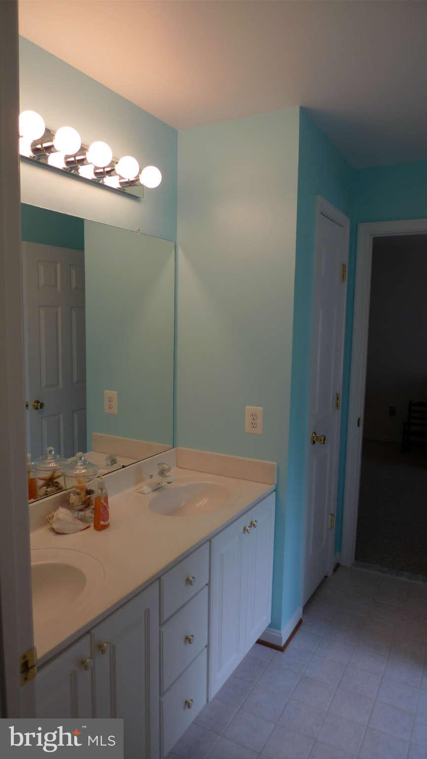 3366 Basford Road Frederick, MD 21703 - Photo 26 of 30 a bathroom with a sink vanity and a mirror