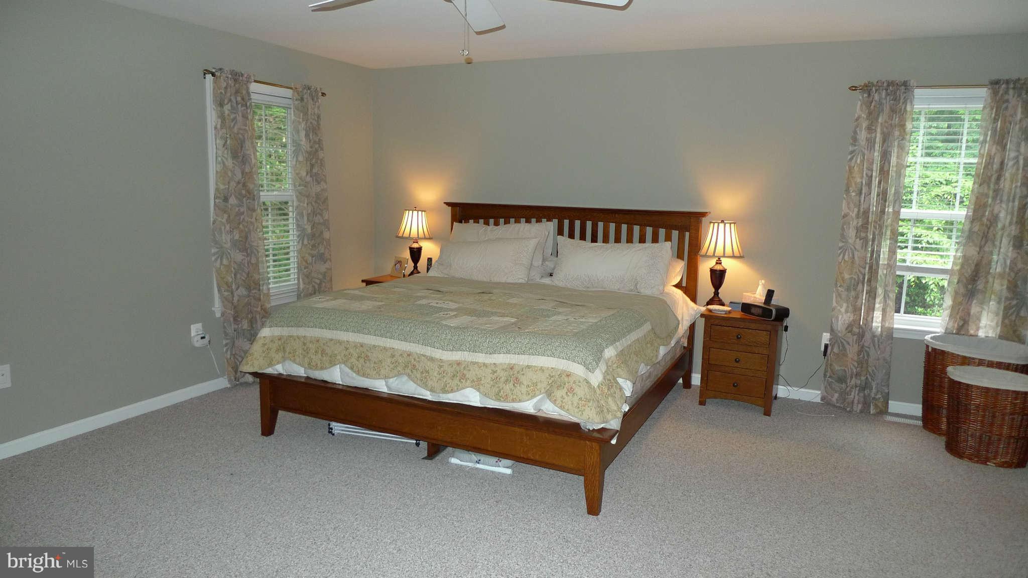 3366 Basford Road Frederick, MD 21703 - Photo 29 of 30 a bed sitting in a bedroom next to a window