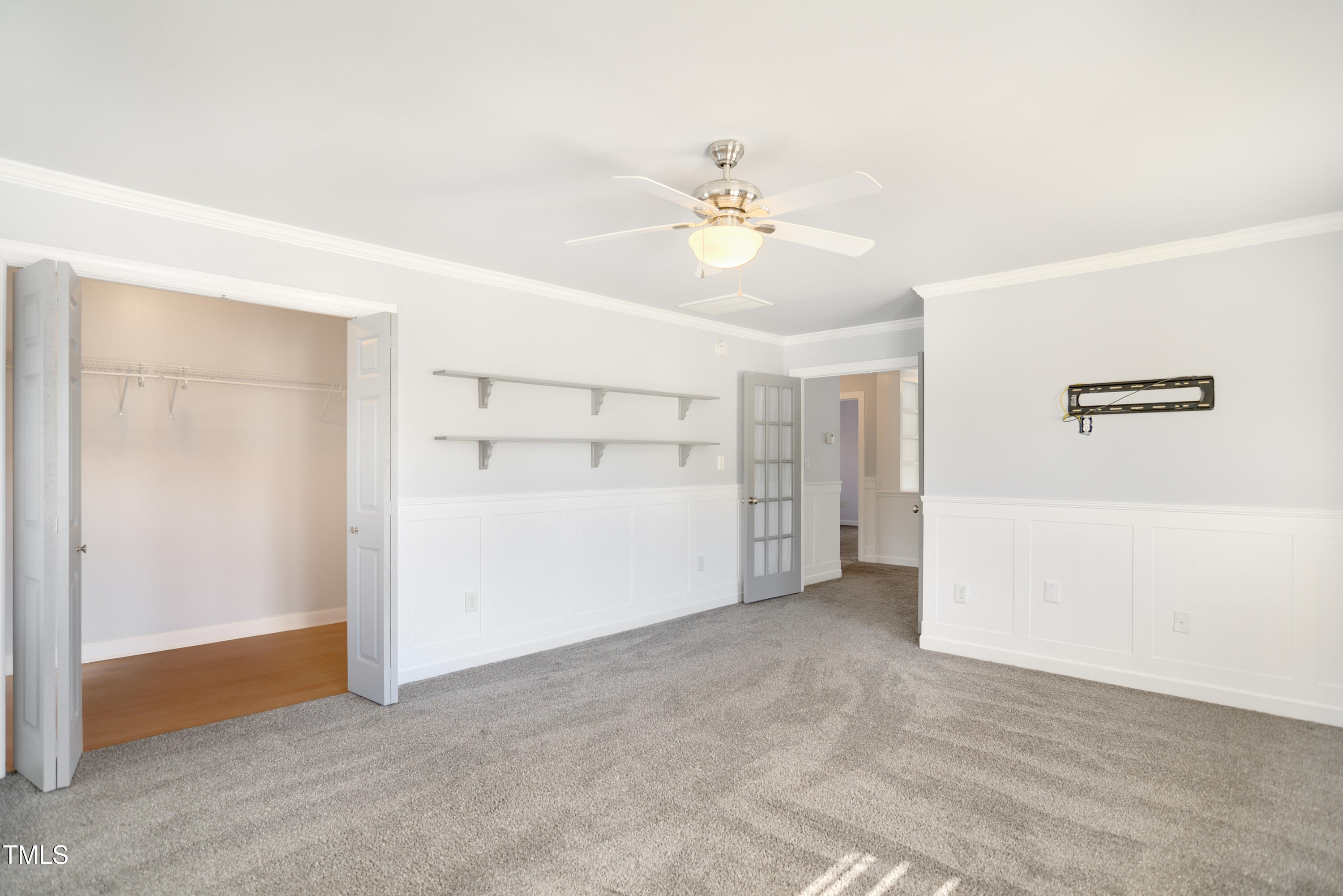 121 Homegate Circle Apex, NC 27502 - Photo 23 of 33 a view of empty room with ceiling fan