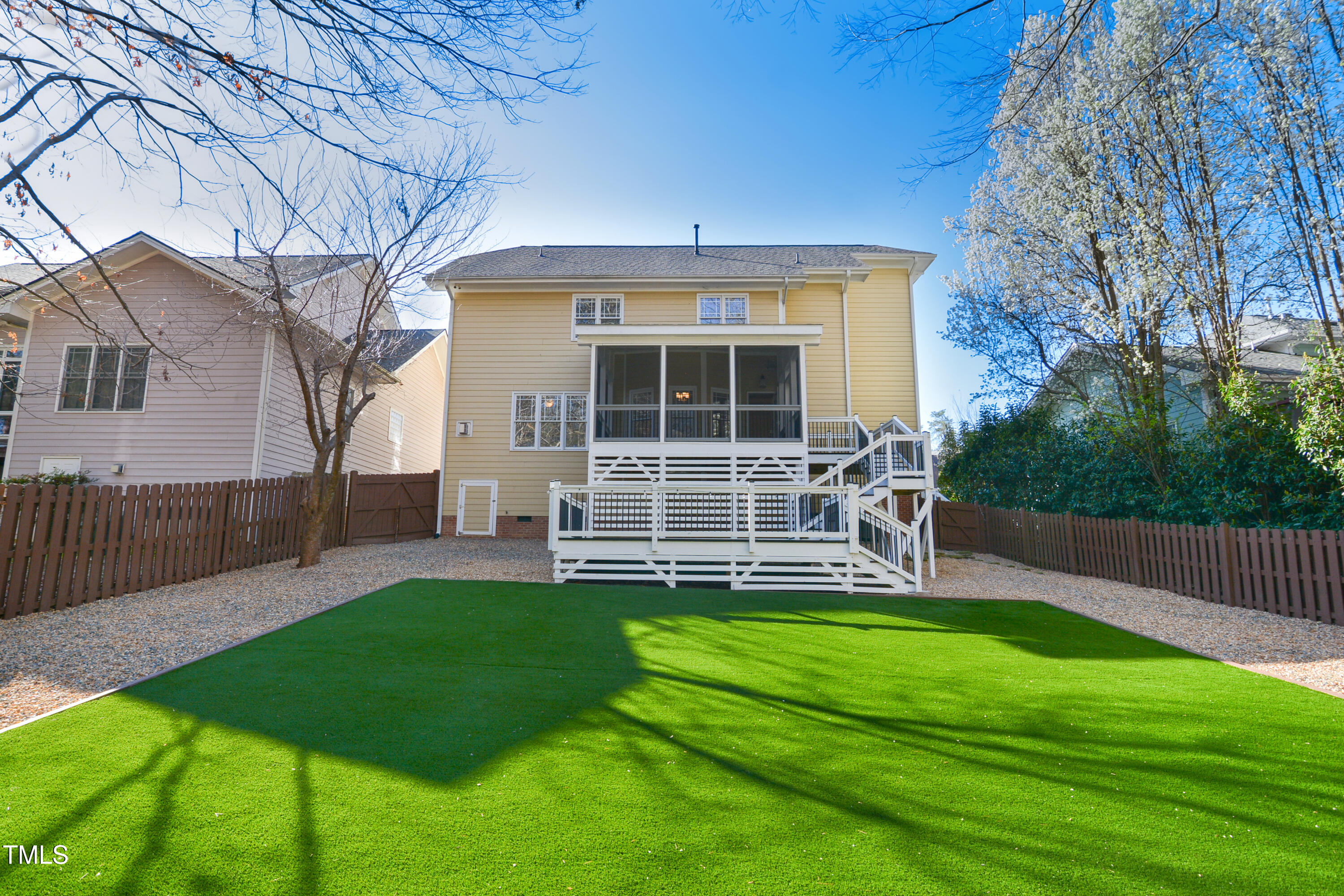 121 Homegate Circle Apex, NC 27502 - Photo 33 of 33 a house view with a sitting space and garden