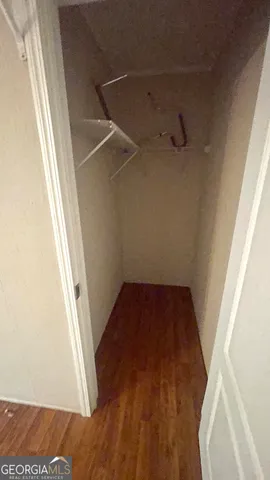 a view of walk in closet