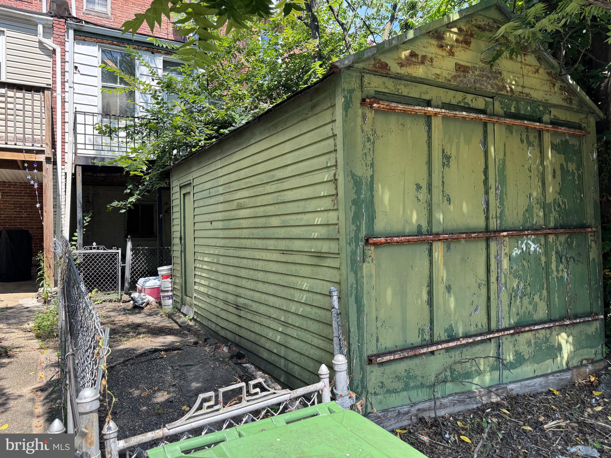739 East 36th Street Baltimore, MD 21218 - Photo 13 of 15 Detached Garage