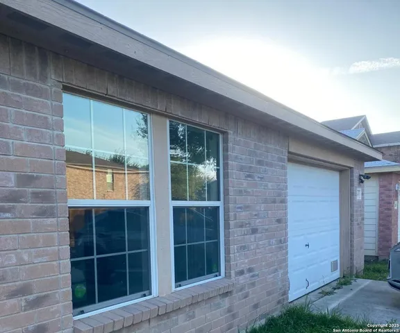 a view of front door