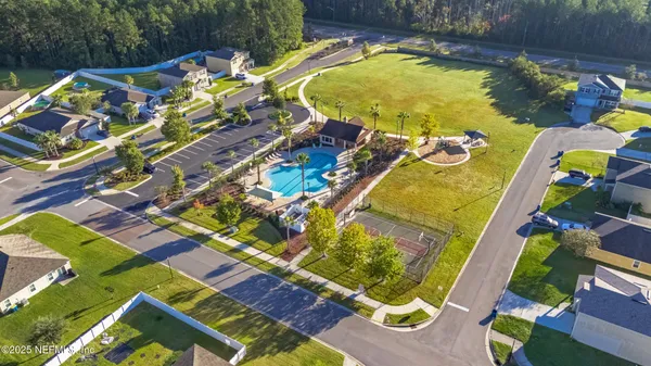 a view of a swimming pool
