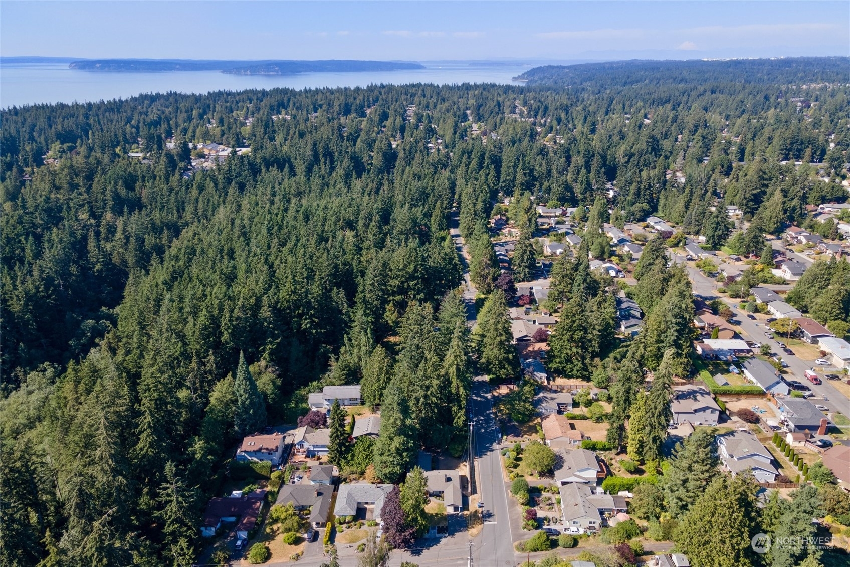 8205 208th Street Southwest Edmonds, WA 98026 - Photo 39 of 39 a view of a city with lush green forest
