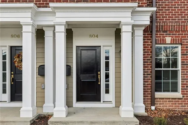 a view of a entryway door of the house
