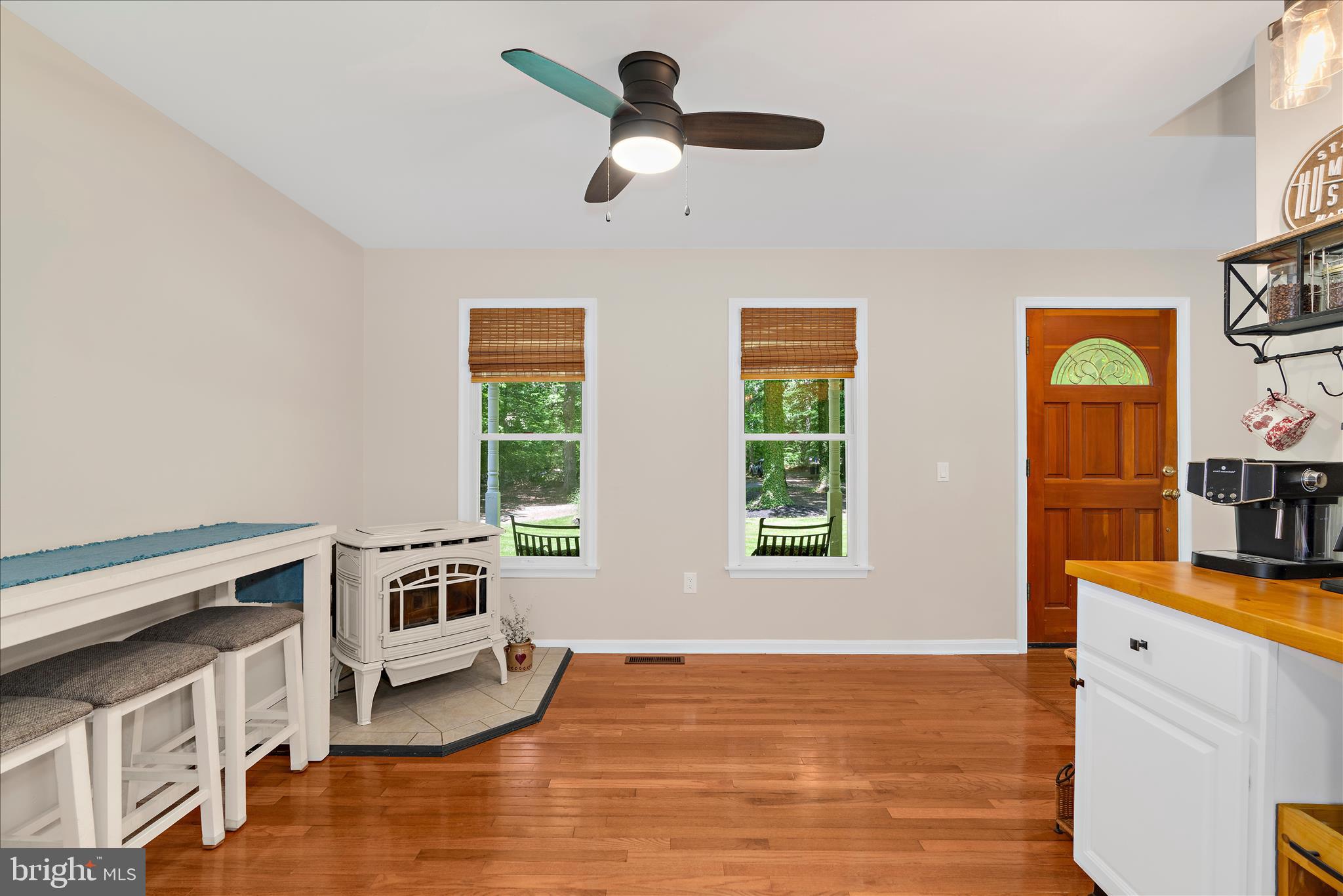 314 Dulin Clark Road Centreville, MD 21617 - Photo 8 of 66 Pellet Stove and formal living space