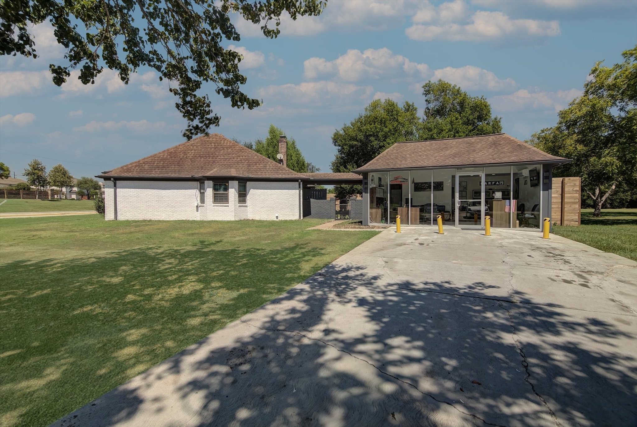26822 Prairie Lane Katy, TX 77494 - Photo 7 of 30 a front view of a house with a garden