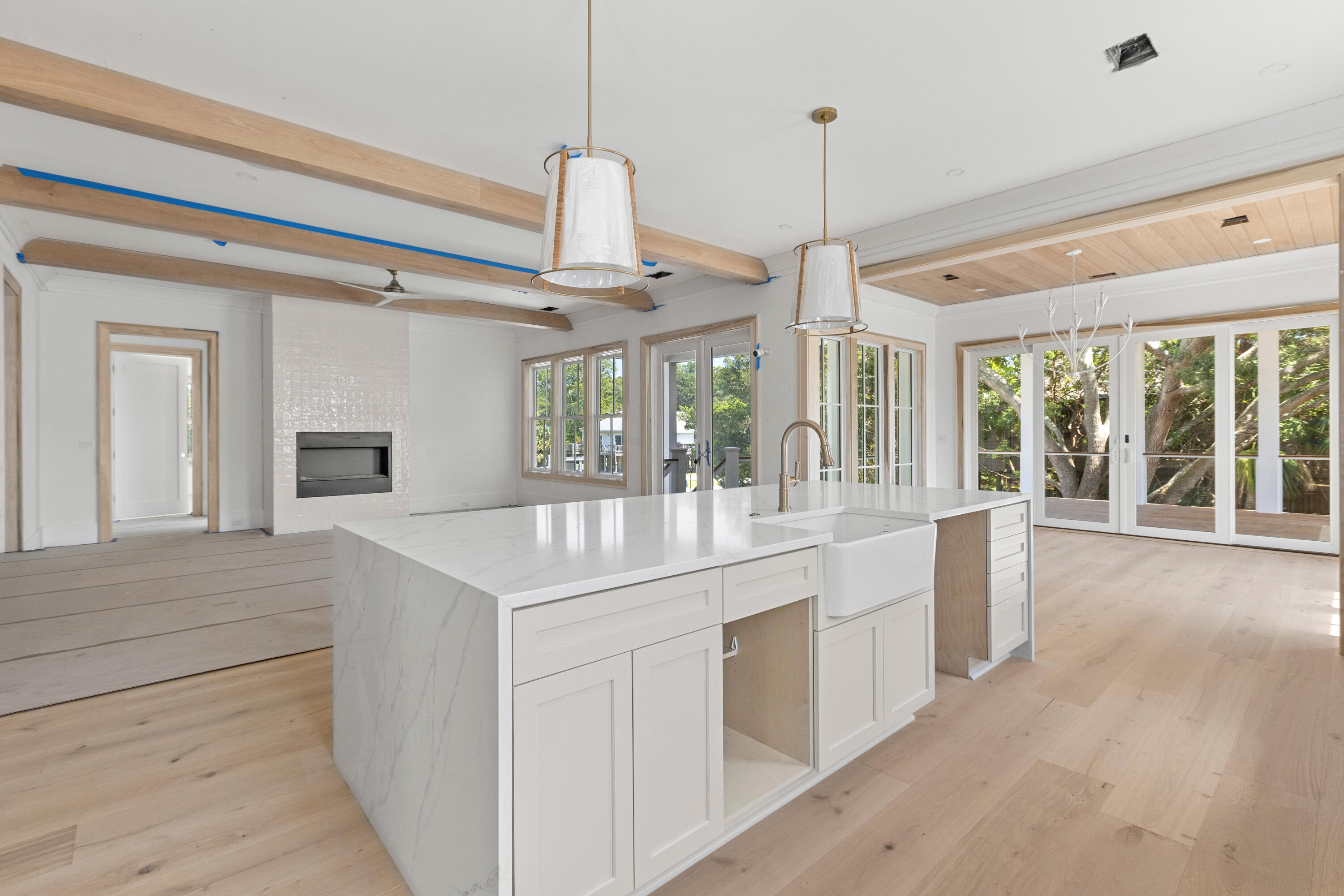 2923 Middle Street Sullivans Island, SC 29482 - Photo 8 of 27 Kitchen and Family Room