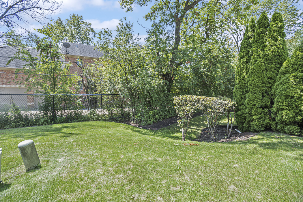 1739 Seton Road Northbrook, IL 60062 - Photo 28 of 31 a view of a garden with a slide