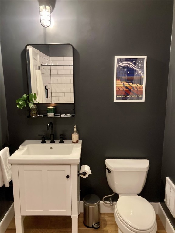 99 Allen Street, Unit 117 Woonsocket, RI 02895 - Photo 14 of 25 More upgrades in the bathroom with a modern-styled vanity and upgraded commode.