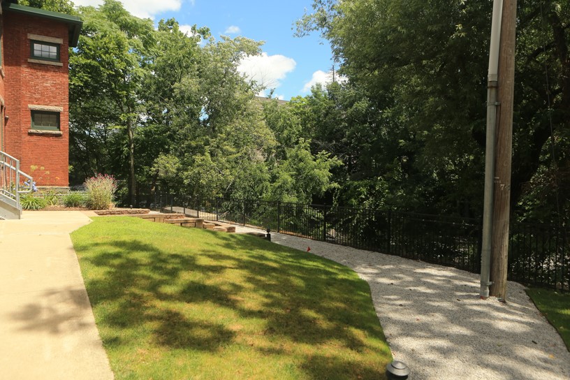 99 Allen Street, Unit 117 Woonsocket, RI 02895 - Photo 22 of 25 The waterfront grounds at 99 Allen Street.