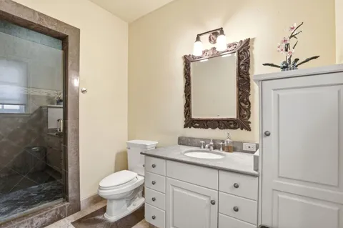 a view of a house with entertaining space