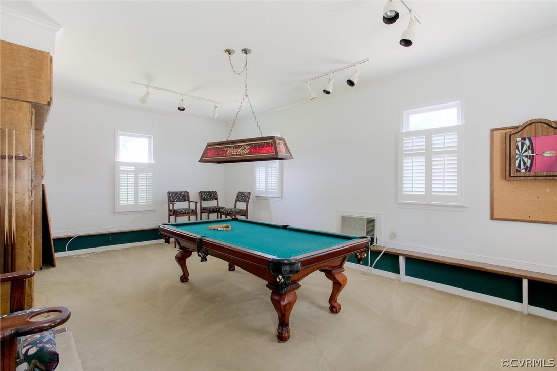 2001 Mt Blanco Road Chester, VA 23836 - Photo 13 of 28 a room with pool table and windows