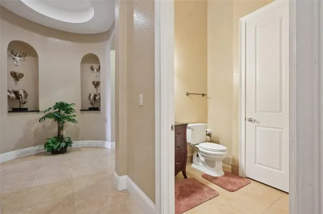 a view of outdoor space with seating area