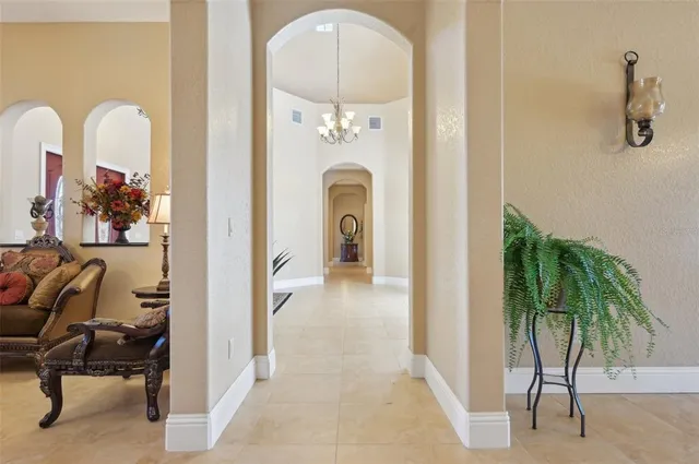 a view of a house with a swimming pool