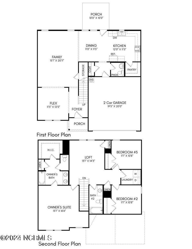 1251 Pickett Road Jacksonville, NC 28540 - Photo 2 of 2 The Winston Floor Plan