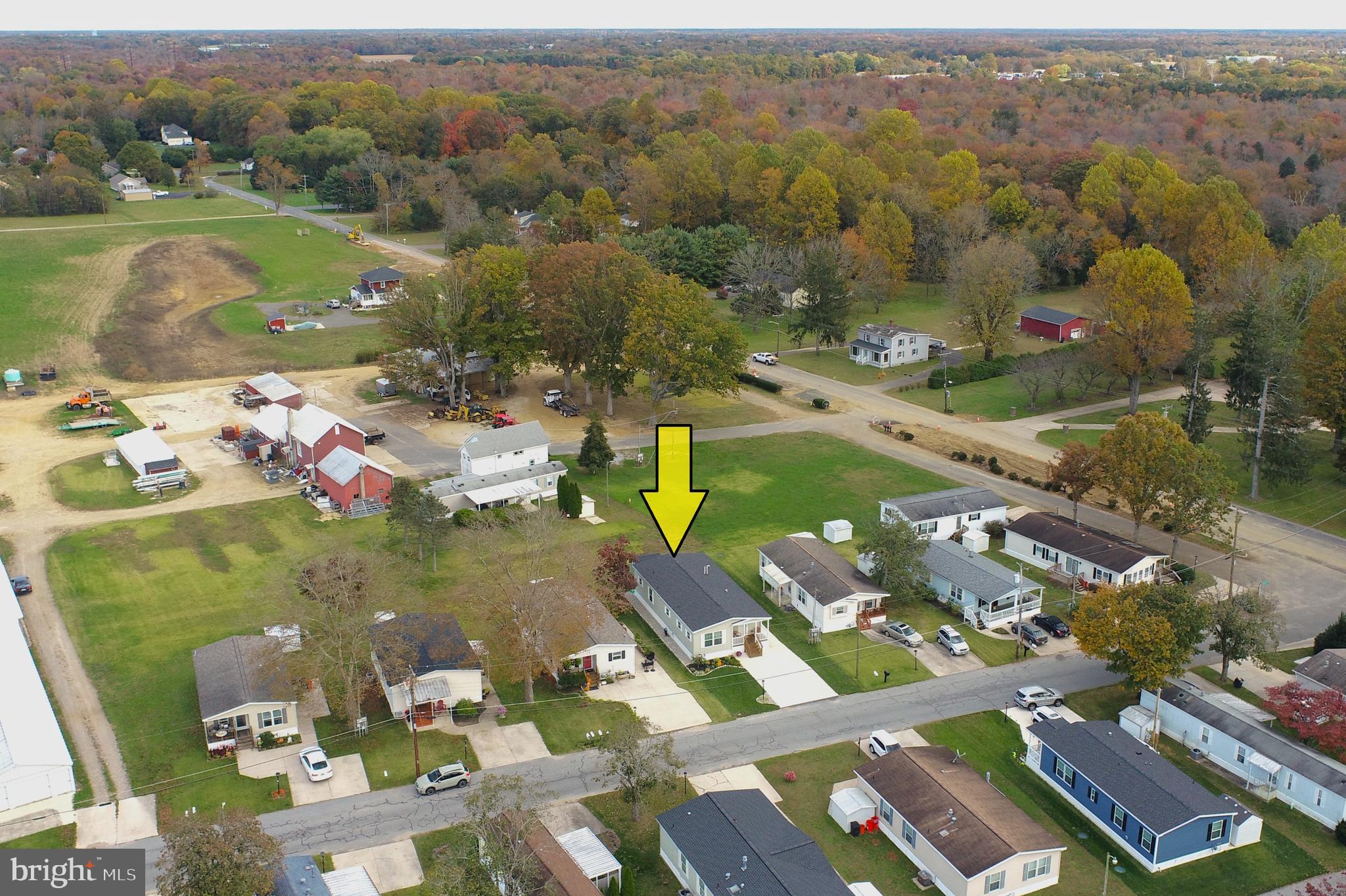 768 East Garden Road, Unit 7 Vineland, NJ 08360 - Photo 5 of 37 an aerial view of residential houses with outdoor space