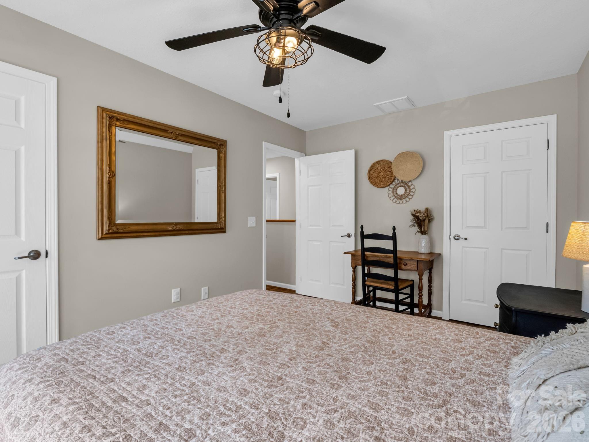 22 Macks Way Hendersonville, NC 28739 - Photo 28 of 42 a bedroom with furniture and a window