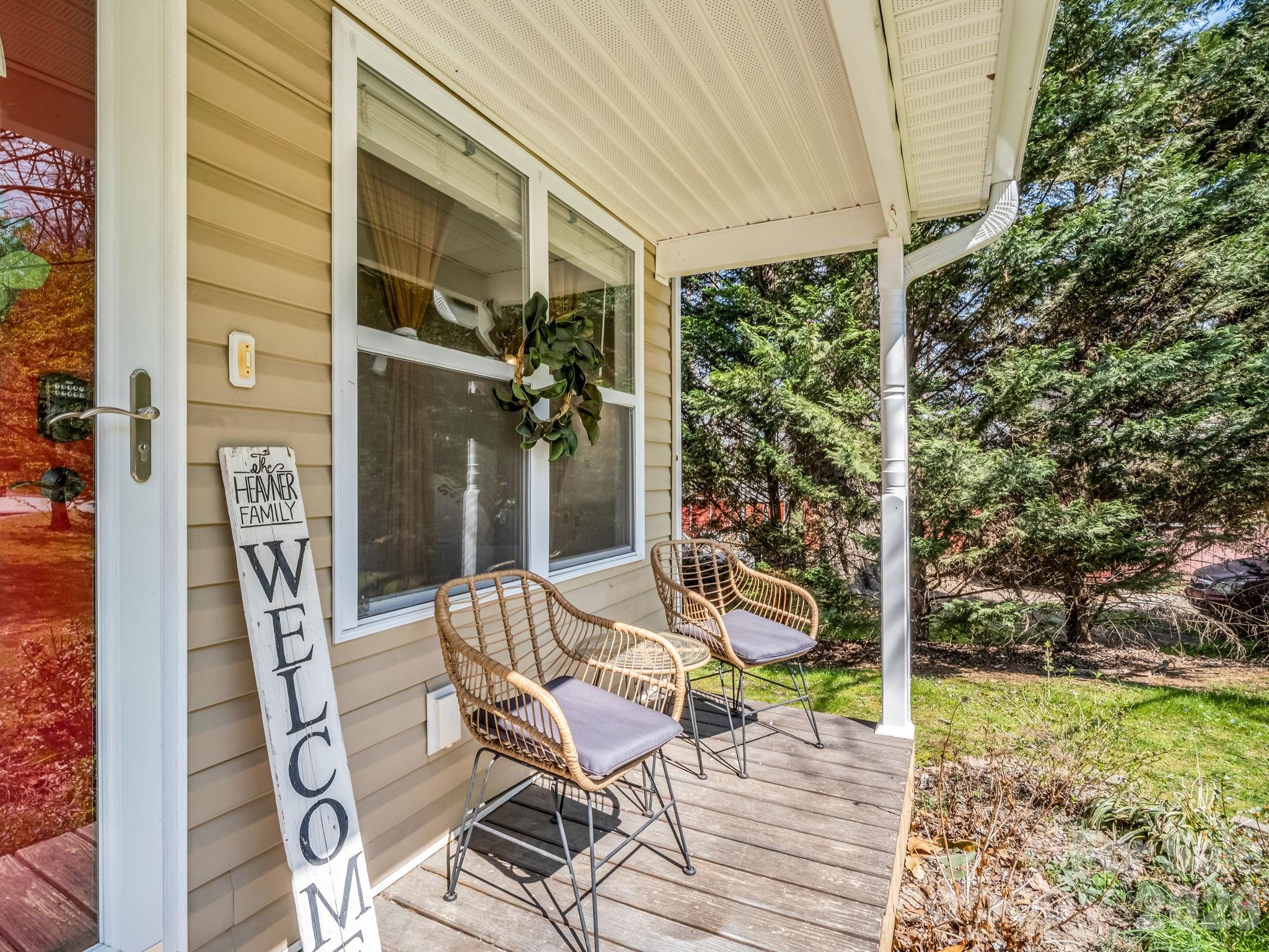 22 Macks Way Hendersonville, NC 28739 - Photo 5 of 42 a view of an outdoor space with seating area