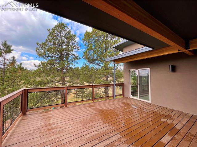 Another view from the deck - still under construction