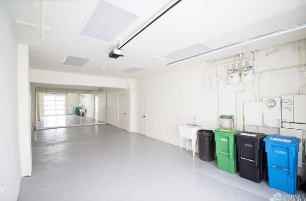 a view of a storage & utility room