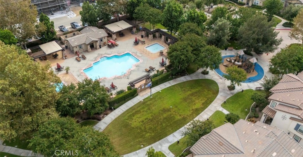 10326 Sparkling Drive, Unit 1 Rancho Cucamonga, CA 91730 - Photo 5 of 34 an aerial view of residential house with outdoor space and swimming pool