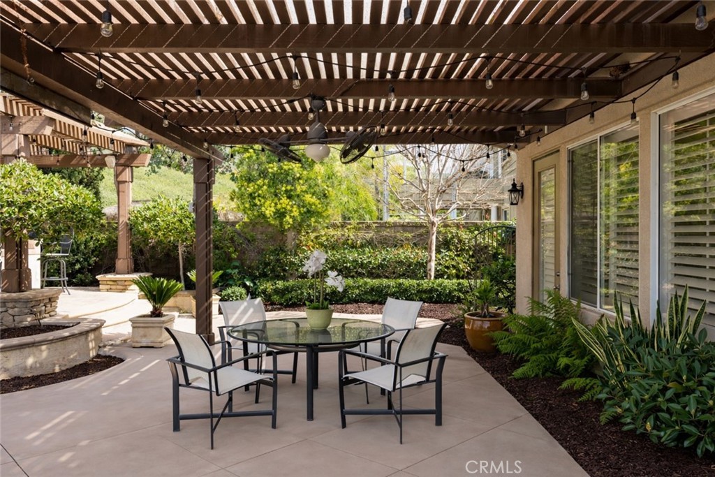 29031 Bouquet Canyon Road Silverado, CA 92676 - Photo 15 of 26 a view of a porch with furniture and yard