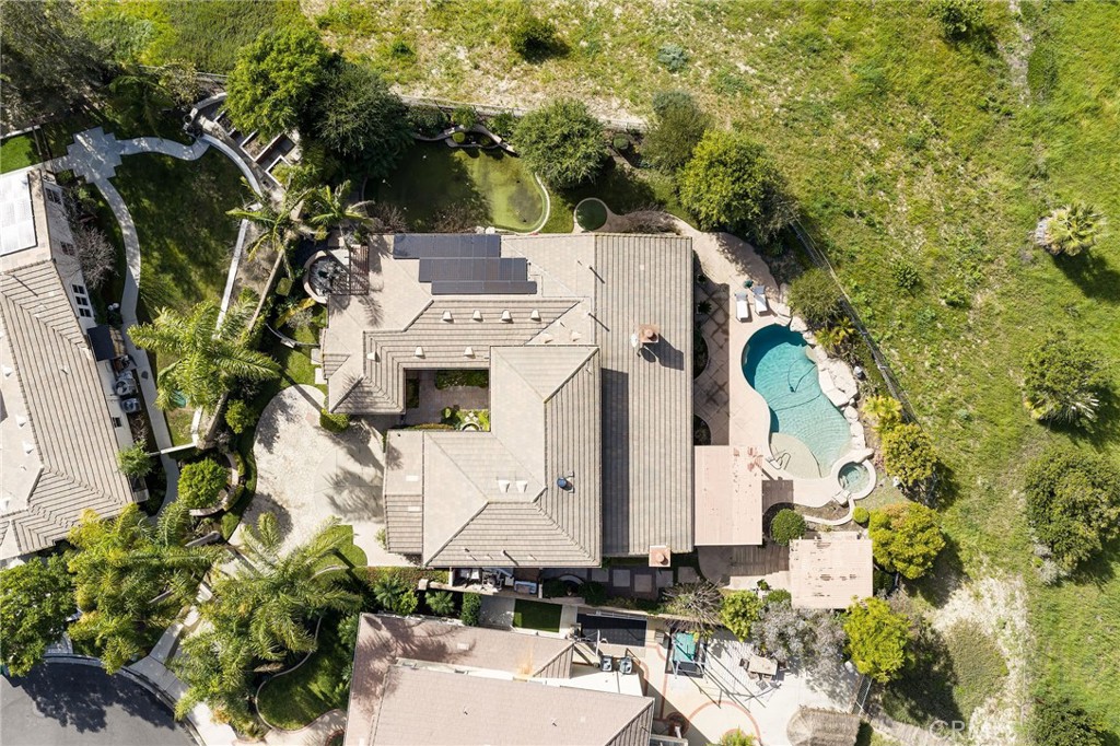 29031 Bouquet Canyon Road Silverado, CA 92676 - Photo 25 of 26 an aerial view of a house with a yard