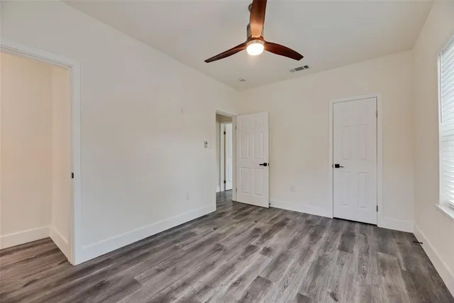 wooden floor in an empty room