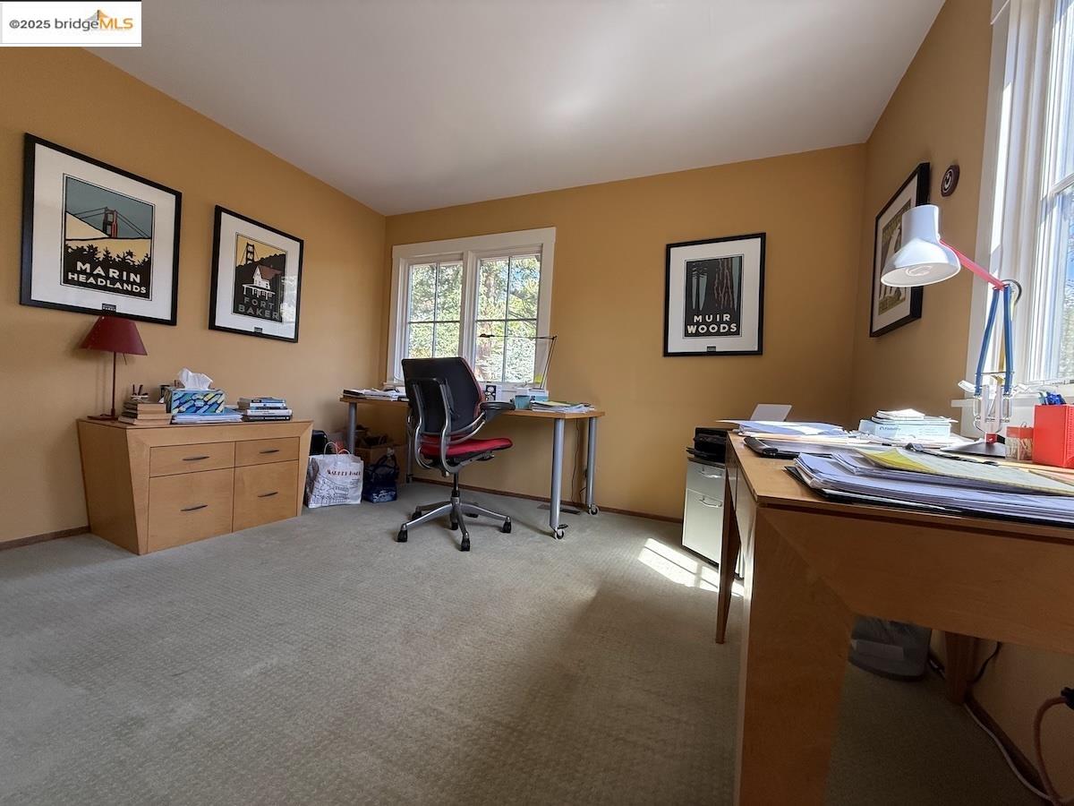 Domingo Avenue Berkeley, CA 94705 - Photo 21 of 43 a view of a workspace with furniture and a window