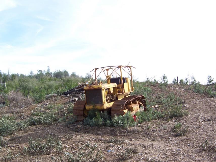 69-ac 69-ac Backbone Ridge Road Bella Vista, CA 96008 - Photo 7 of 13 Old dozer marking knoll w/ views