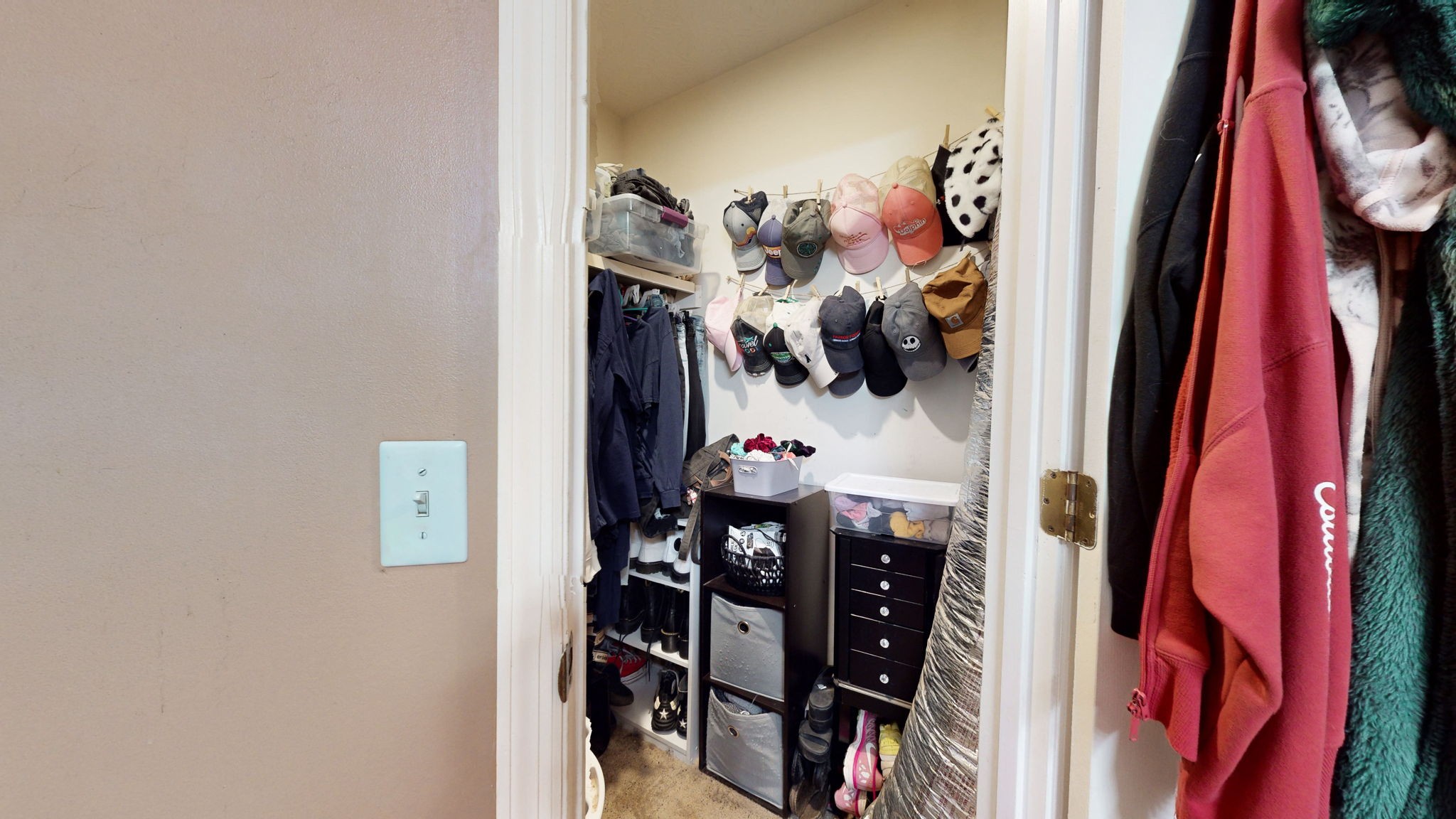 3558 Raymond Head Road Springfield, TN 37172 - Photo 28 of 50 a view of walk in closet with clothes and shoes