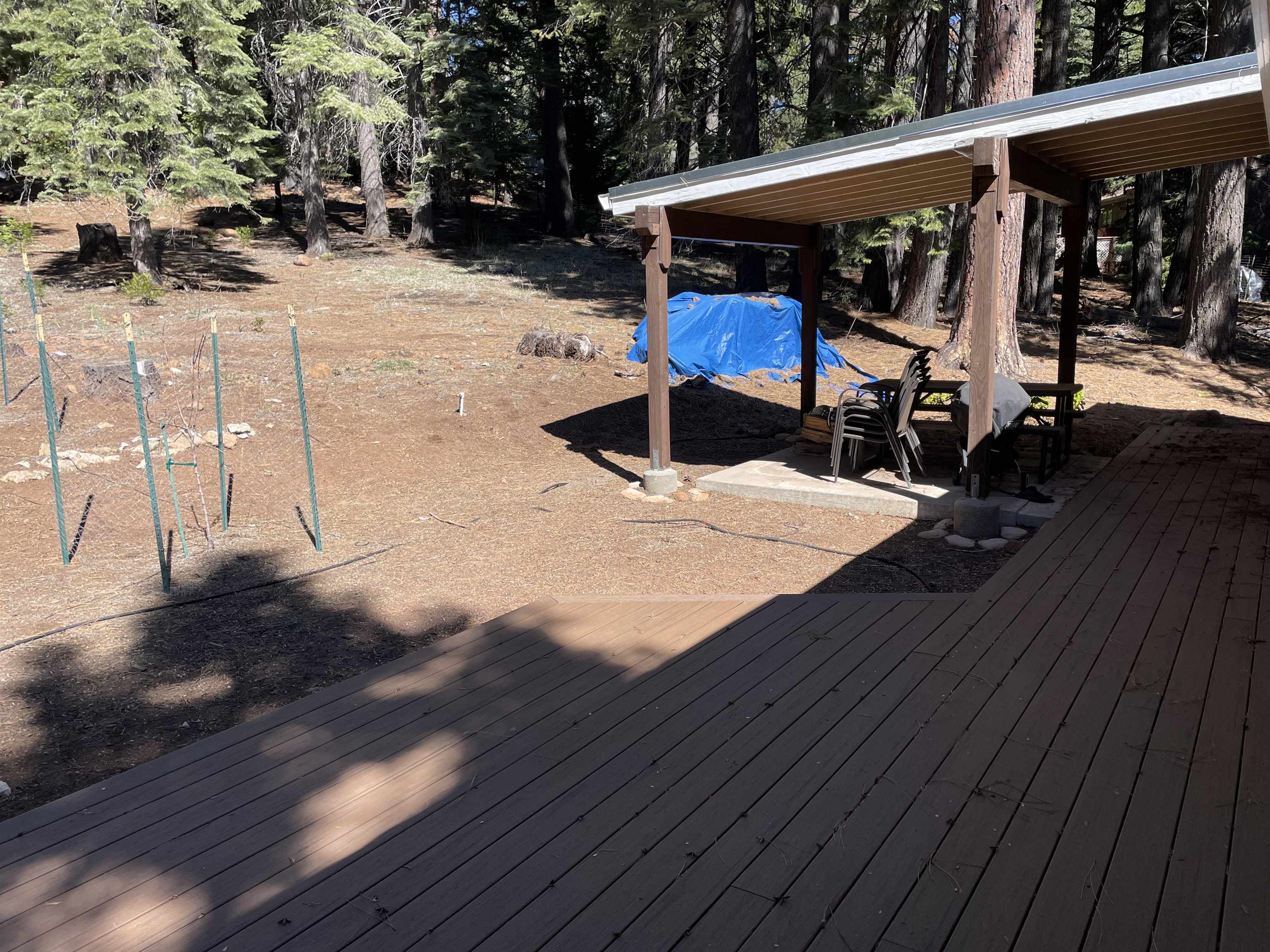 831 Timber Ridge Road Lake Almanor, CA 96137 - Photo 22 of 36 a view of outdoor space with seating space