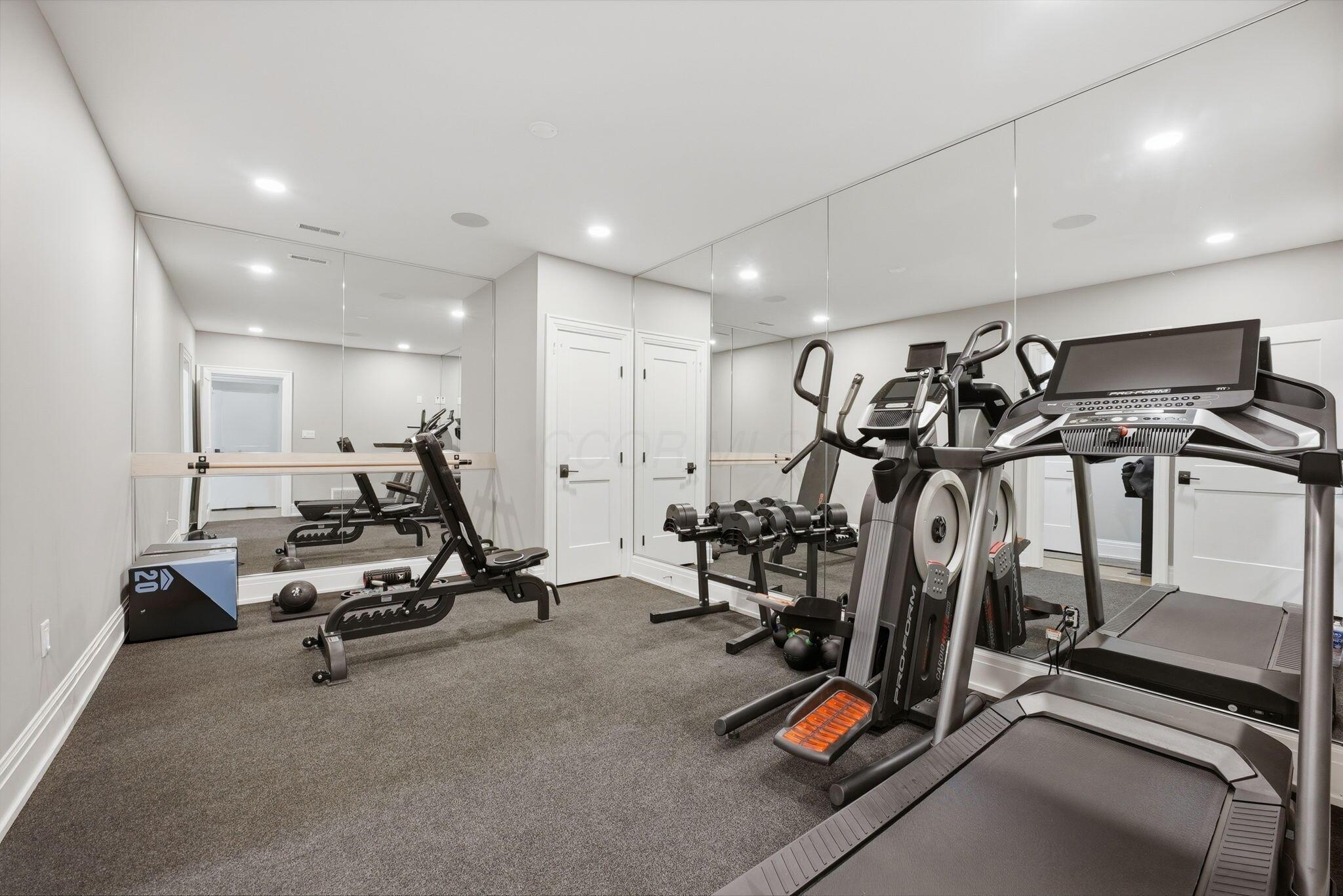 10122 Concord Road Dublin, OH 43017 - Photo 82 of 119 Lower Level Fitness Room