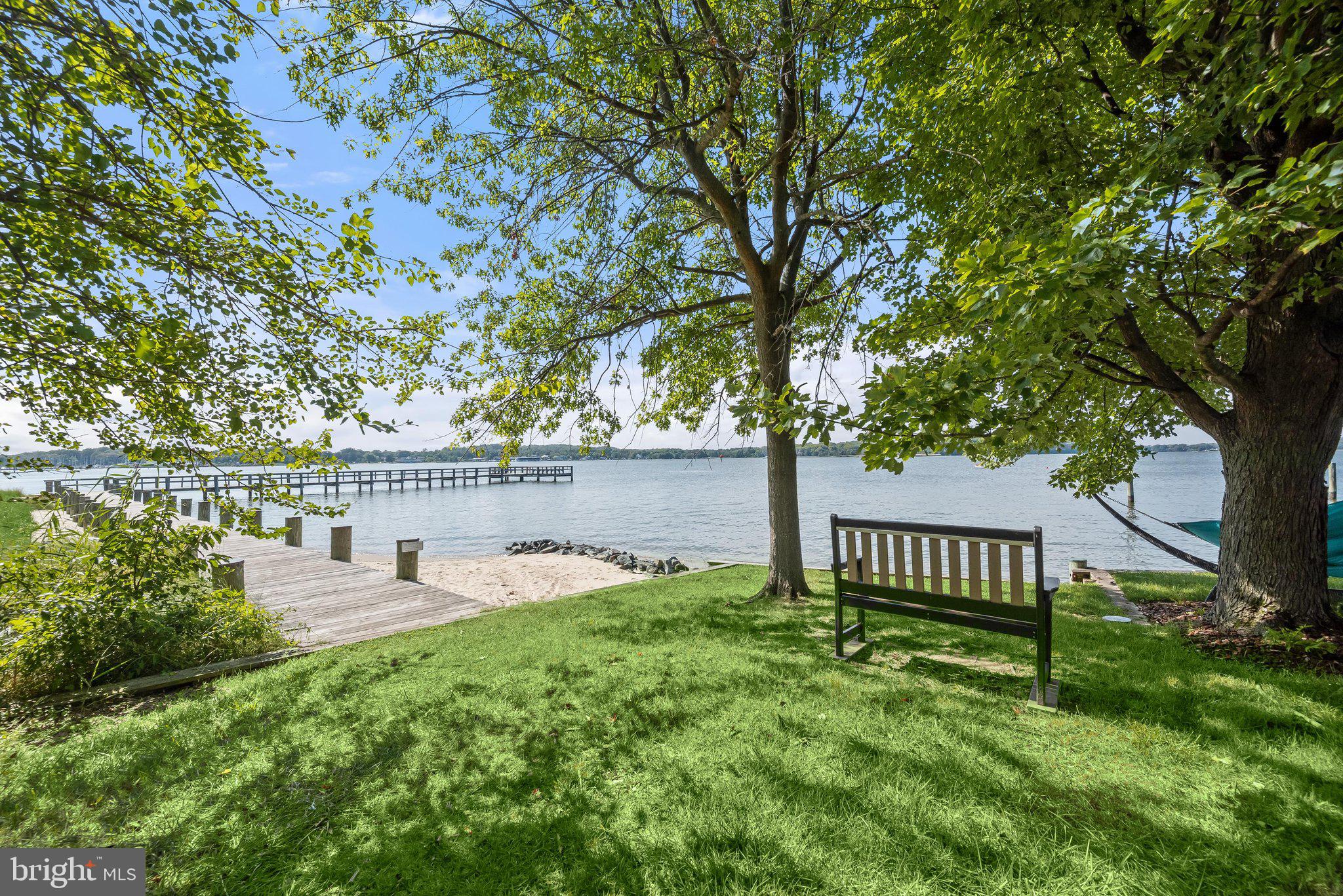 1243 Turkey Point Road Edgewater, MD 21037 - Photo 41 of 47 Community Beach and Pier