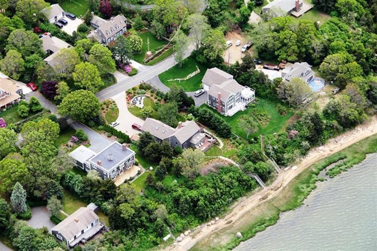 46 Gibson Road Orleans, MA 02653 - Photo 15 of 22 an aerial view of residential house with outdoor space and swimming pool