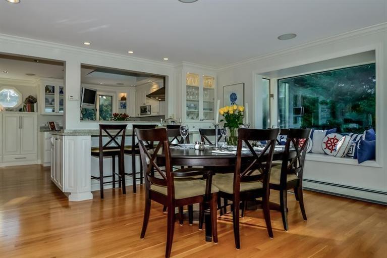 46 Gibson Road Orleans, MA 02653 - Photo 4 of 22 a view of a dining room with furniture and wooden floor