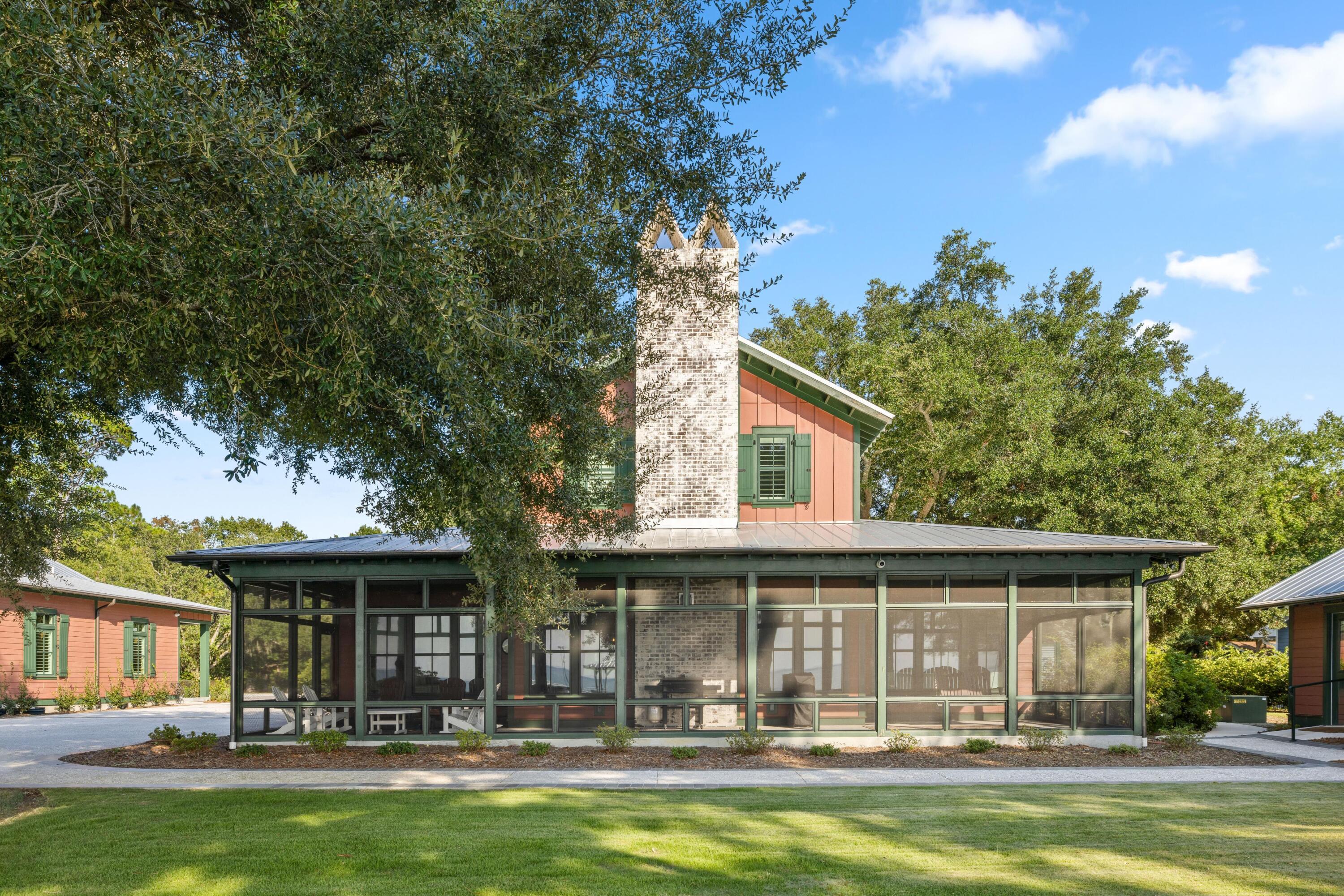 909 Butter Road Bonneau, SC 29431 - Photo 17 of 39 Back view of home from Lake