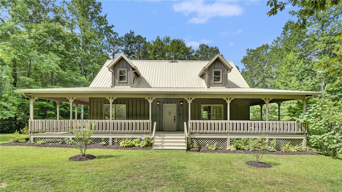 120 Patterson Ridge Road Salem, SC 29676 - Photo 1 of 46 A charming country residence with an inviting full-length front porch and metal roof.