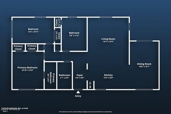 $495,000 | 4653 East Almeria Road, Phoenix, AZ 85008