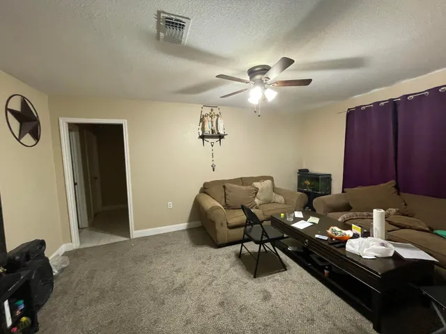 a work room with furniture